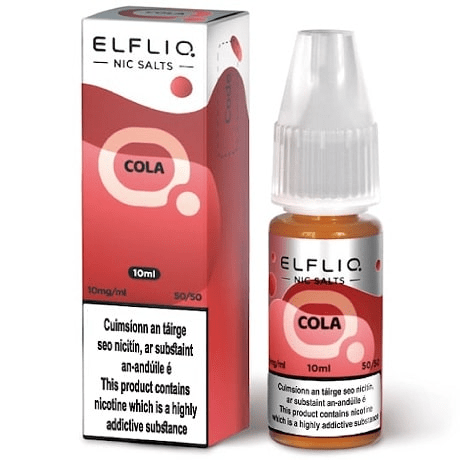 ElfLiq Nic Salt 10ml - Cola Elf bar e-liquid The Vape Life ElfLiq Nic Salt 10ml - Cola Elf bar e-liquid The Vape Life