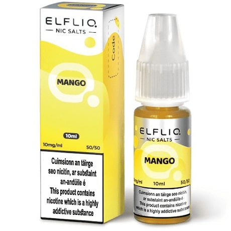 ElfLiq Nic Salt 10ml - Mango Elf bar e-liquid The Vape Life ElfLiq Nic Salt 10ml - Mango Elf bar e-liquid The Vape Life