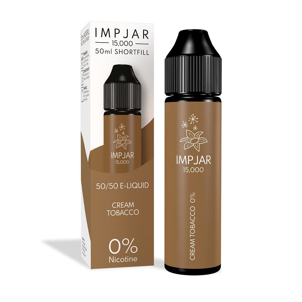 IMP Jar 50ml - Cream Tobacco 50/50 Shortfill  The Vape Life