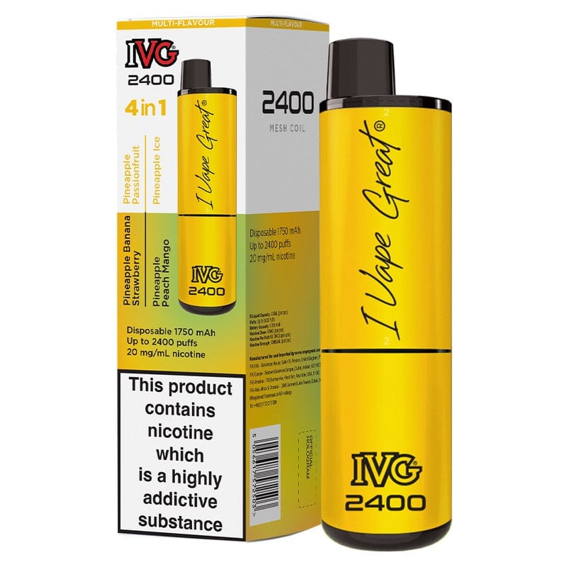 xtra twist disposable vape IVG 2400 Puff Disposable Vape