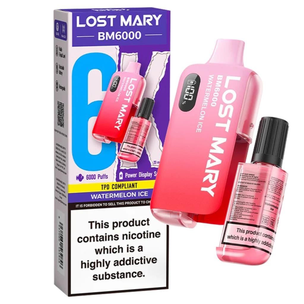 lost mary marybull ice flavour Lost Mary MO5000 Frozen Edition Disposable Vape