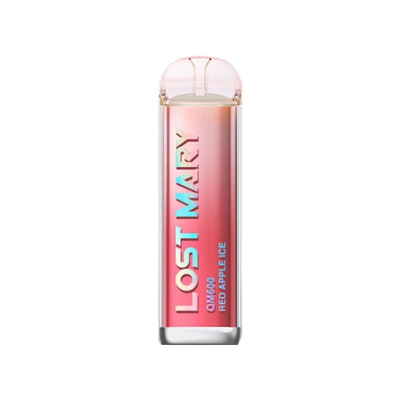 Lost Mary QM600 Disposable - Red Apple Ice The Vape Life Lost Mary QM600 Disposable - Red Apple Ice The Vape Life
