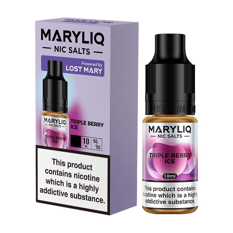 Maryliq Salt E-liquid - Triple Berry Ice by Lost Mary The Vape Life Maryliq Salt E-liquid - Triple Berry Ice by Lost Mary The Vape Life