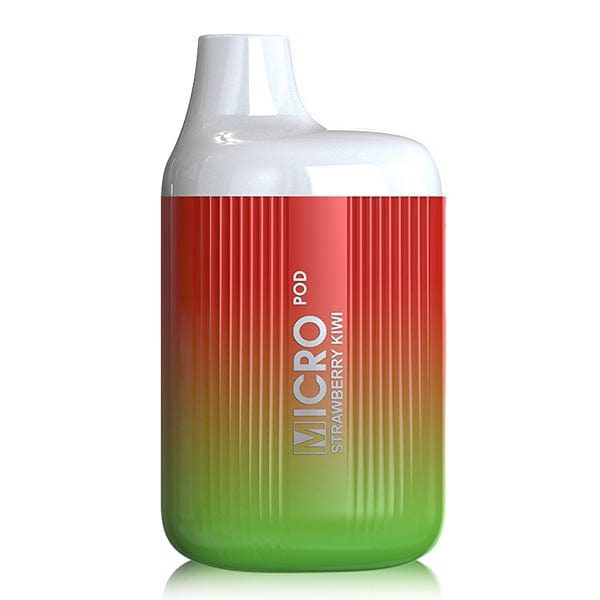 Micro Pod Zero Nicotine Disposable - Strawberry Kiwi The Vape Life Micro Pod Zero Nicotine Disposable - Strawberry Kiwi The Vape Life