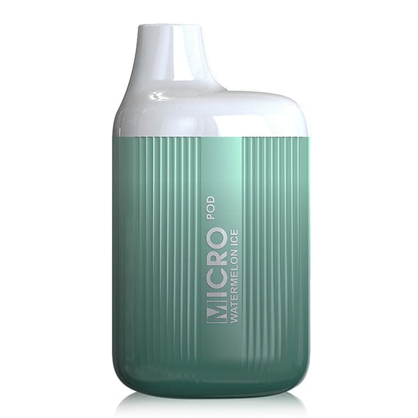Micro Pod Zero Nicotine Disposable - Watermelon Ice The Vape Life Micro Pod Zero Nicotine Disposable - Watermelon Ice The Vape Life