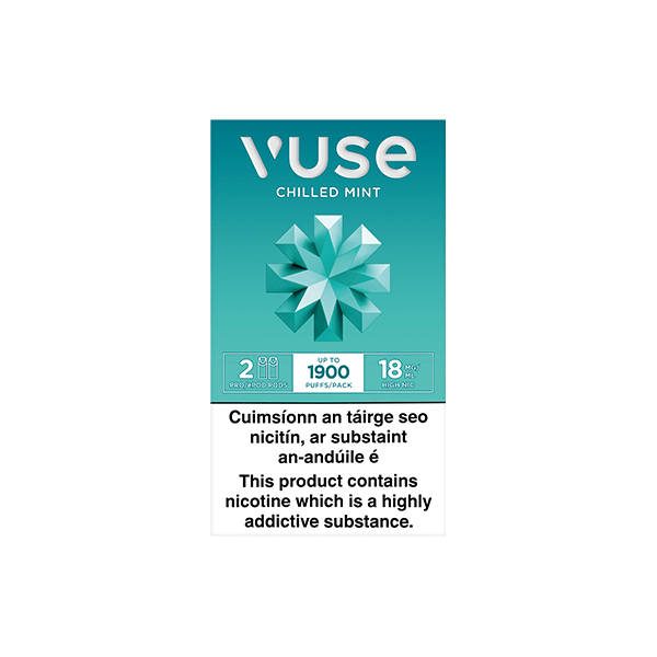 Vuse ePod Cartridge - Chilled Mint The Vape Life Vuse ePod Cartridge - Chilled Mint The Vape Life