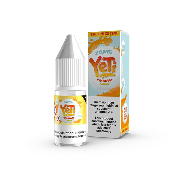 Yeti Yeti 10ml Salt Nicotine E-Liquid - Orange Lemon