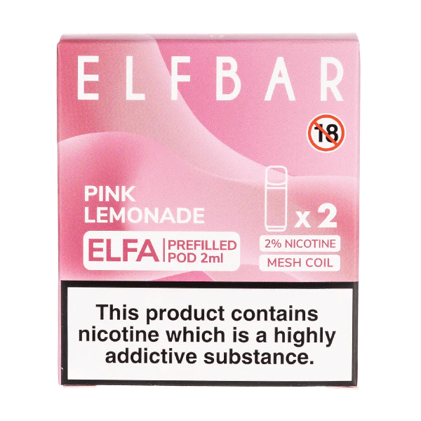 ricariche elf bar pink lemonade Pink Lemonade ELFA Pod Precaricate Elf Bar main image 1