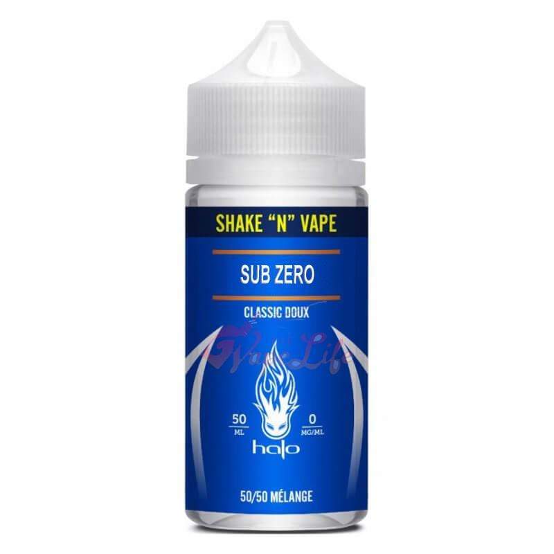 Halo Shortfills 50ml Eliquid 50 50 Sub Zero