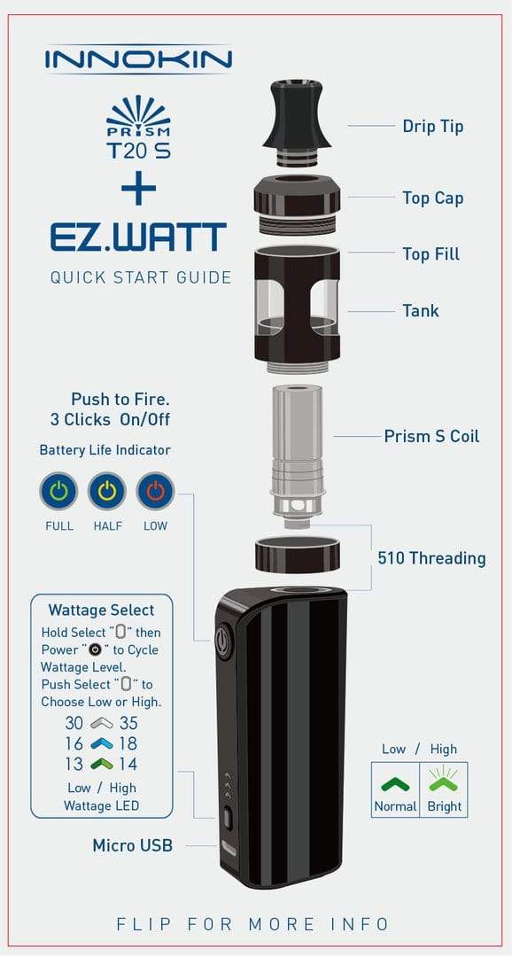 Innokin EZ Watt Kit  The Vape Life