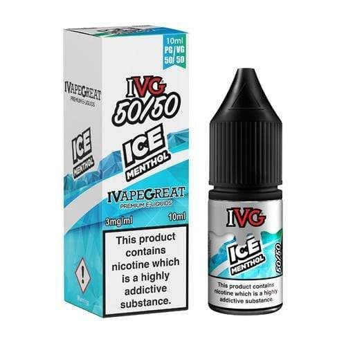 IVG E-Liquid 10ml 50/50 - Ice Menthol The Vape Life IVG E-Liquid 10ml 50/50 - Ice Menthol The Vape Life