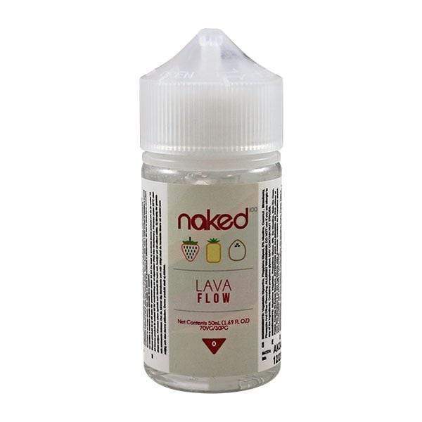 NAKED 100 E-Liquid 50ml Shortfill - Lava Flow  The Vape Life