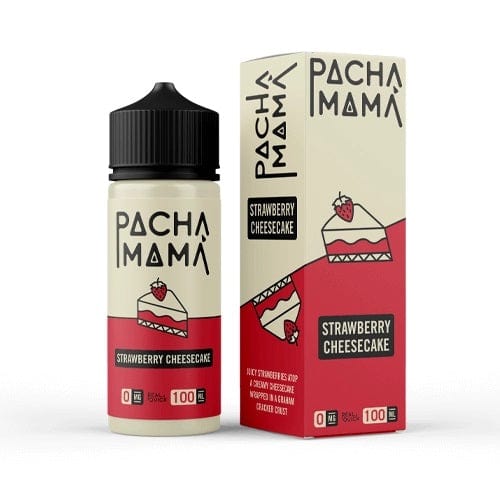Pachamama Desserts 100ml - Strawberry Cheesecake  The Vape Life