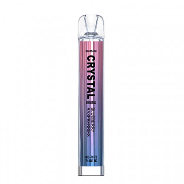 how many cigarettes in a crystal vape CRYSTAL BAR - Disposable Vape Tobacco 600 Puffs 2ml 0% main image 0