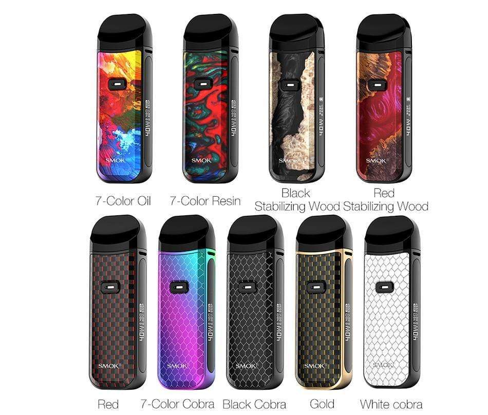 Smok Nord 2 40W New Vape Kit, Adjustable watts  The Vape Life