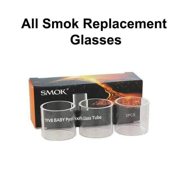 Smok Smok Replacement Glass For Baby, Big Baby, Vape Pen 22, Prince & Baby Prince