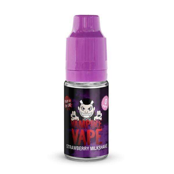 Vampire Vape 10ml E-Liquid - Strawberry Milkshake  The Vape Life