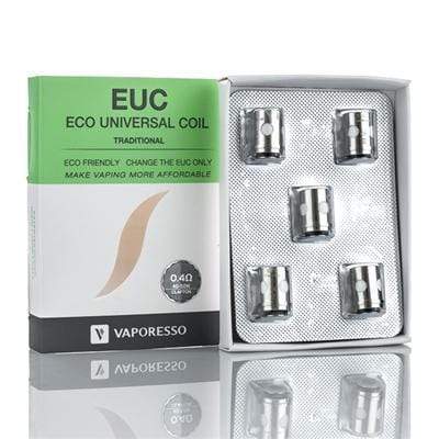 Vaporesso Ceramic EUC SS316L Verdampferköpfe 0,5 Ohm – 5 Stück, Für Subohm Dampfen