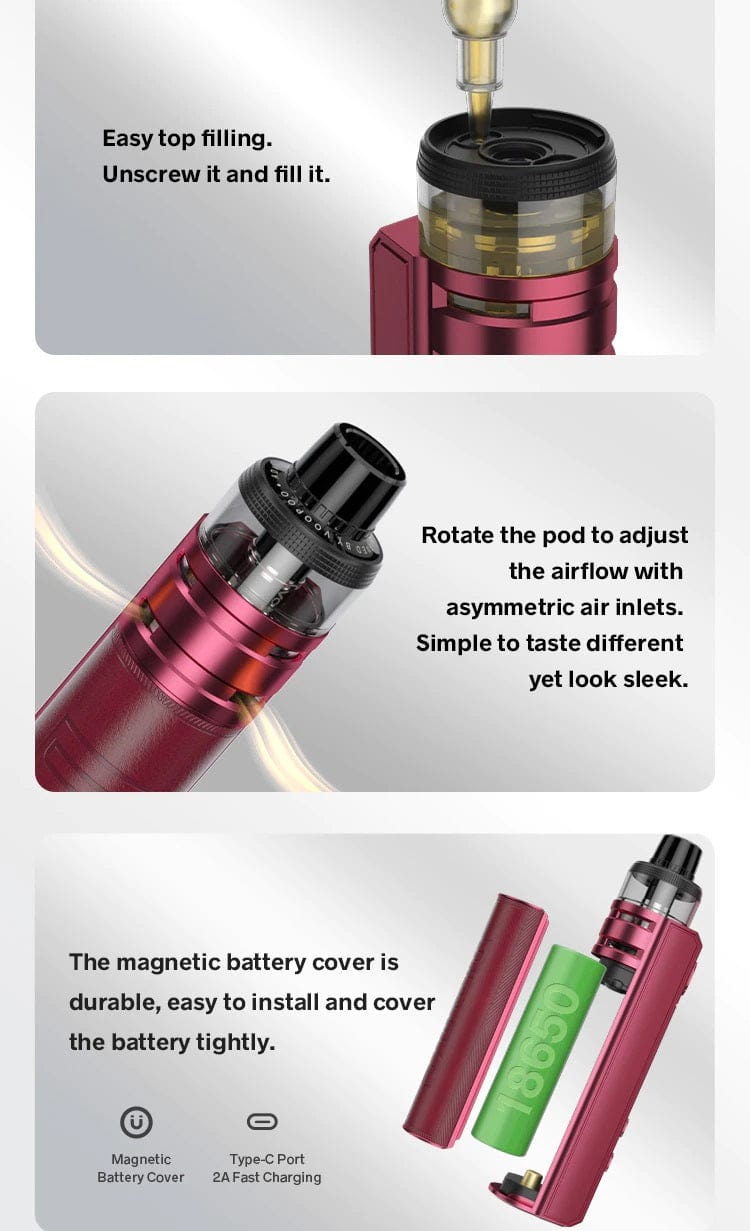 VOOPOO Drag H80S Vape Kit The Vape Life VOOPOO Drag H80S Vape Kit The Vape Life