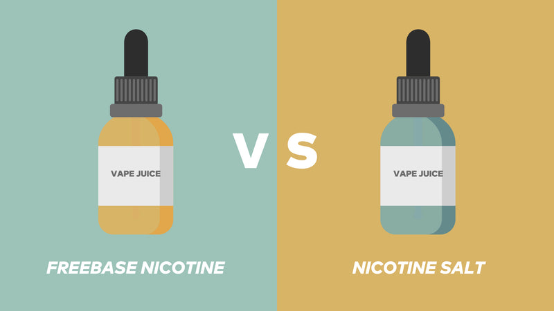 Vaping for Beginners: What is the Difference Between Freebase Nicotine and Salts?