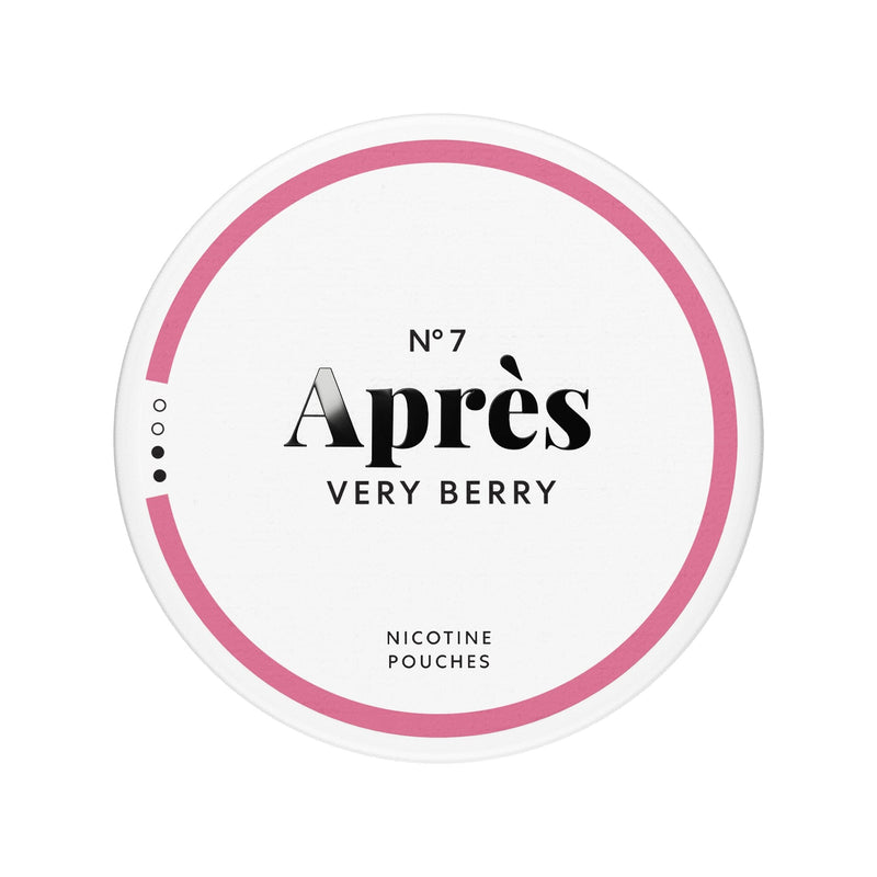 APRÈS Very Berry / Extra Strong - 15MG/G APRÈS Nicotine Pouches