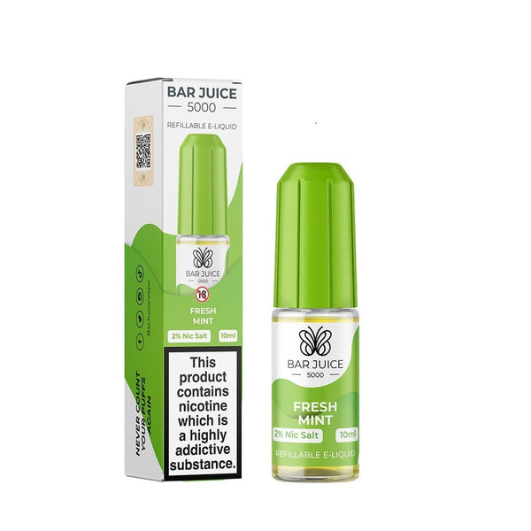 Bar Juice 10mg Bar Juice 5000 Nic Salt - Fresh Mint