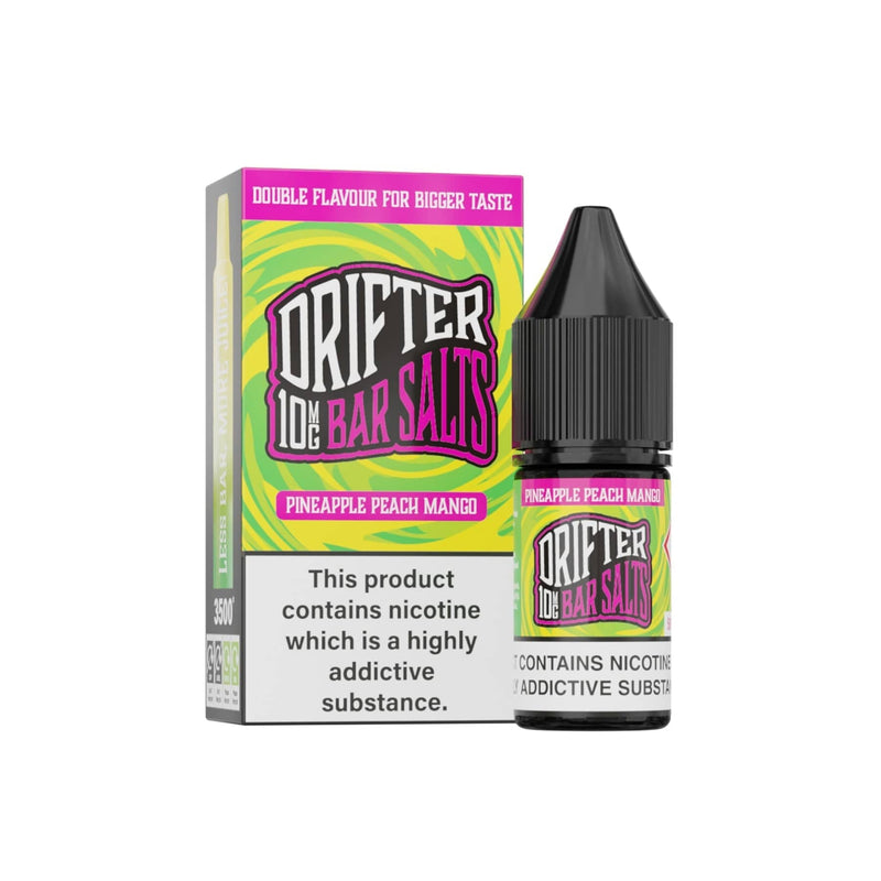 Drifter 10mg Drifter Bar Nic salt - Pineapple Peach Mango 10ml Eliquid