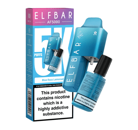 Elf Bar Elf Bar AF5000 Disposable Vape (5000 puffs) - Blue Razz Lemonade