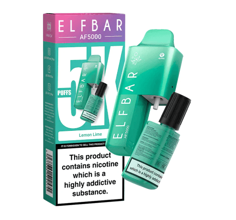 Elf Bar Elf Bar AF5000 Disposable Vape (5000 puffs) - Lemon Lime