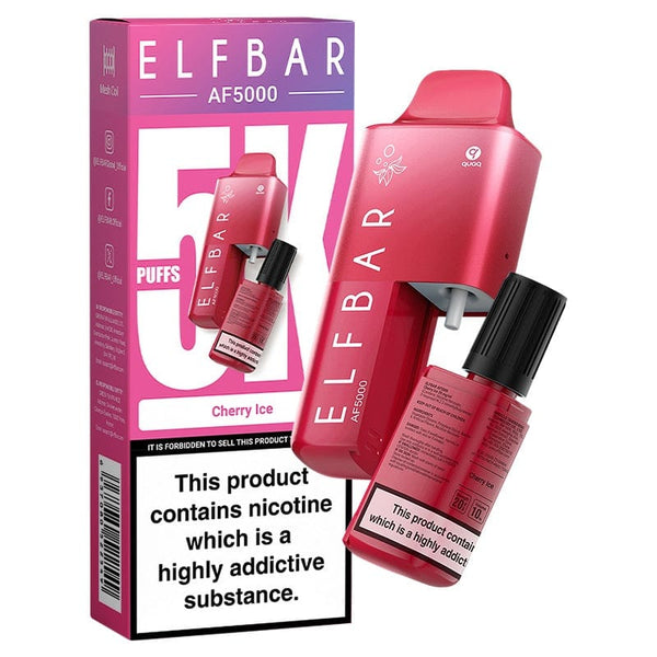 Elf Bar Elf Bar AF5000 Disposable Vape - Cherry Ice (5000 puffs)
