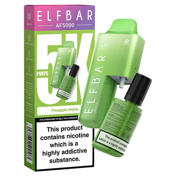 Elf Bar Elf Bar AF5000 Disposable Vape - Pineapple Mojito (5000 puffs)