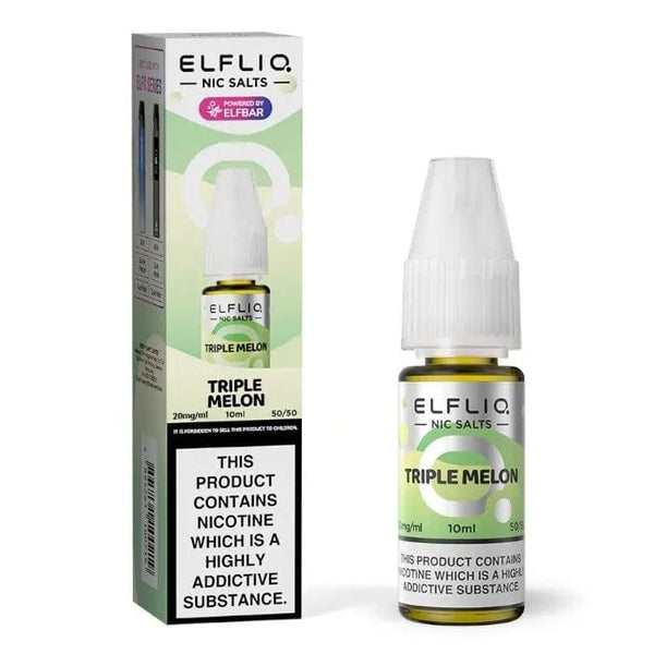 ElfLiq Nic Salt 10ml - Triple Melon Elf bar e-liquid The Vape Life ElfLiq Nic Salt 10ml - Triple Melon Elf bar e-liquid The Vape Life