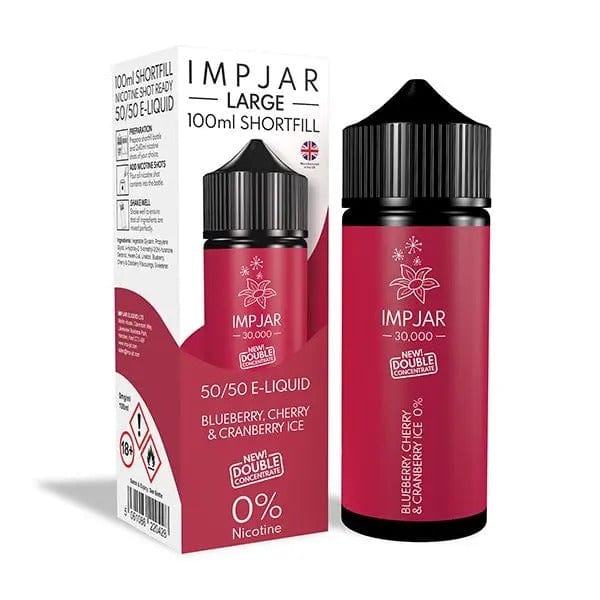 IMP JAR Imp Jar 100ml - BLUEBERRY CHERRY CRANBERRY  50/50 Short fill