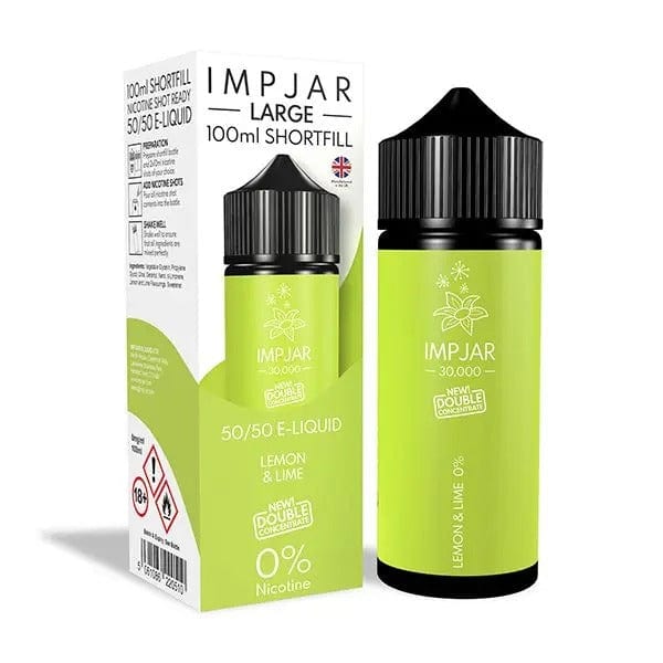 IMP JAR Imp Jar 100ml - LEMON & LIME 50/50 Shortfill