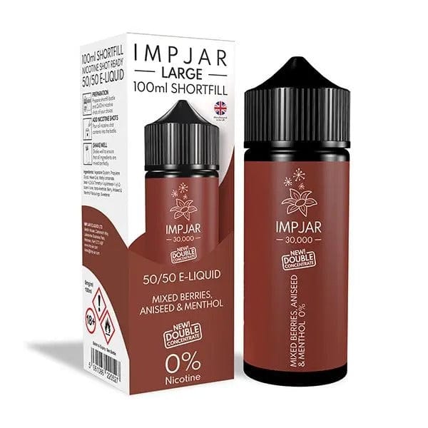 IMP JAR Imp Jar 100ml - MIXED BERRIES ANISEED & MENTHOL 50/50 Shortfill