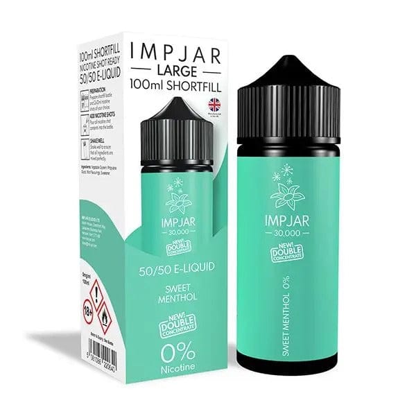 IMP JAR Imp Jar 100ml -  SWEET MENTHOL 50/50 Shortfill