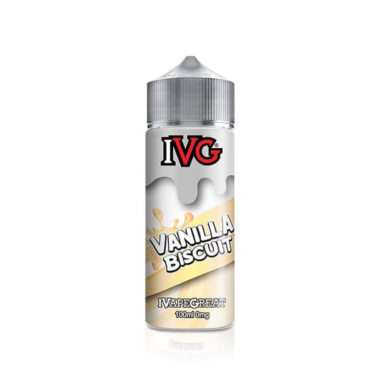 IVG IVG 100ml Shortfill E-Liquid - Vanilla Biscuit