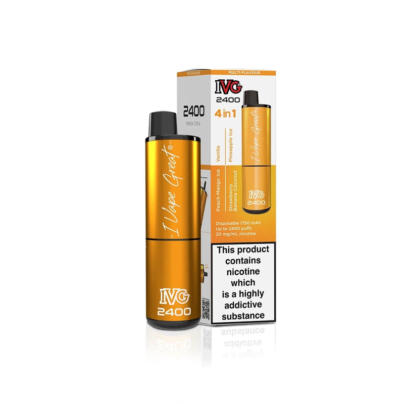 IVG 2400 Puff Disposable Vape - Exotic Edition The Vape Life IVG 2400 Puff Disposable Vape - Exotic Edition The Vape Life