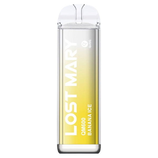 Lost Mary QM600 Disposable - Banana Ice The Vape Life Lost Mary QM600 Disposable - Banana Ice The Vape Life