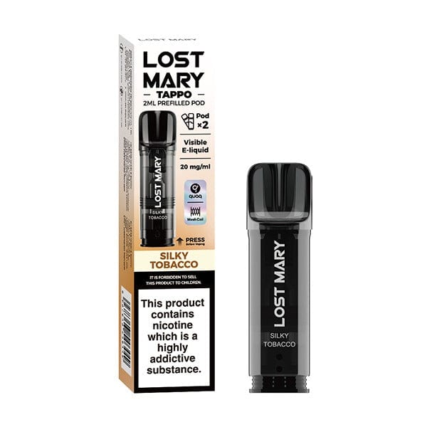 Lost Mary Lost Mary Tappo Prefilled Pod - Silky Tobacco