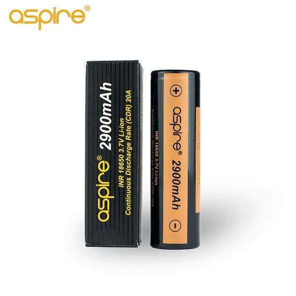 Aspire Pack of 2 x Aspire 18650 2900mAh Li-ion Battery