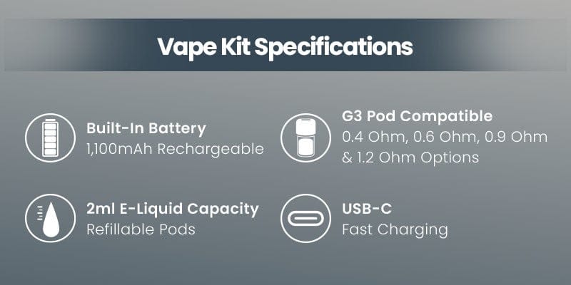 Uwell Uwell Caliburn G4 Mini Pod Kit