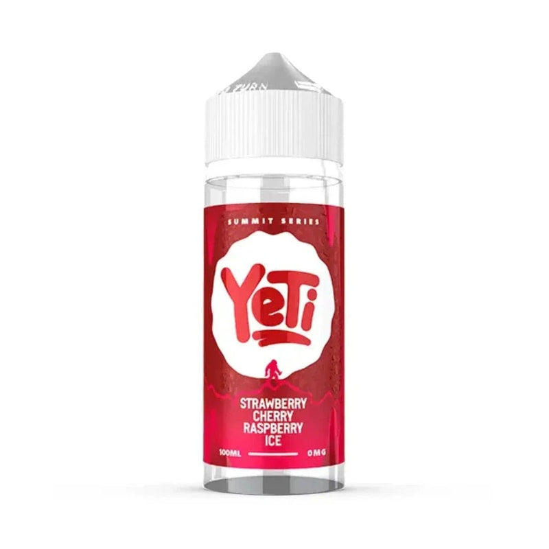 YETI Yeti 100ml Short fill Summit Series -  Strawberry Raspberry Cherry Ice
