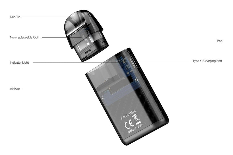 Aspire Minican Plus Pod Kit – The Vape Life