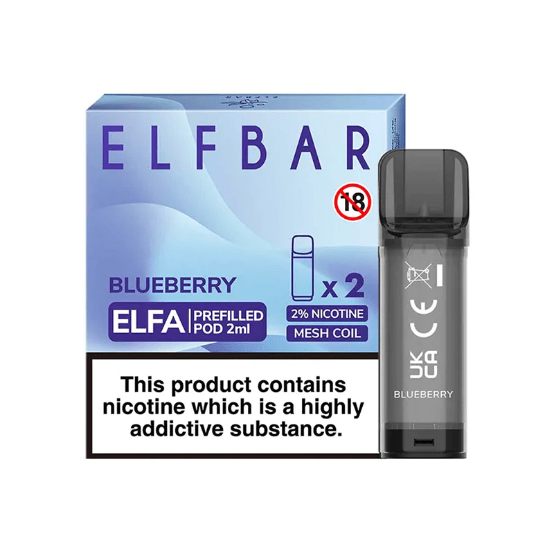 Elf Bar ELFA Prefilled Pod - Blueberry 2ml