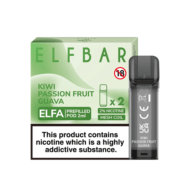Elf Bar ELFA Prefilled Pod - Kiwi Passion 2ml