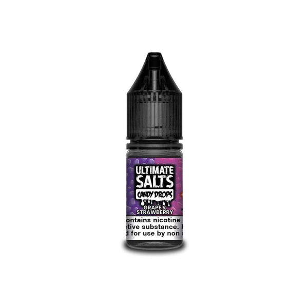 Ultimate Salts Grape & Strawberry Candy Drops By Ultimate Salts - Nicotine Salt 10ml