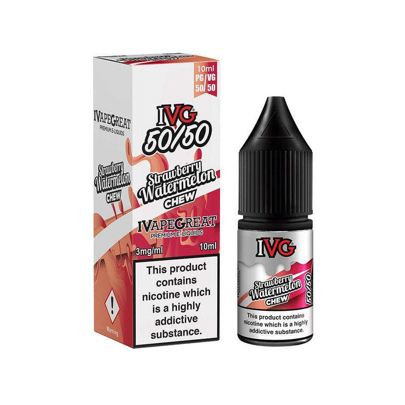 IVG IVG E-Liquid 10ml 50/50 - Strawberry Watermelon Chew