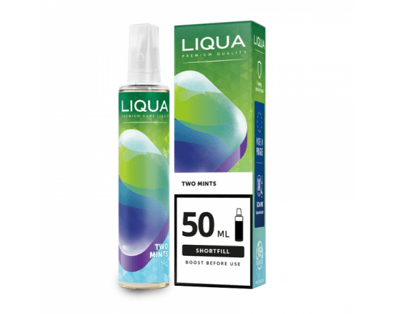 Liqua Liqua 50ml Shortfill - Two Mints