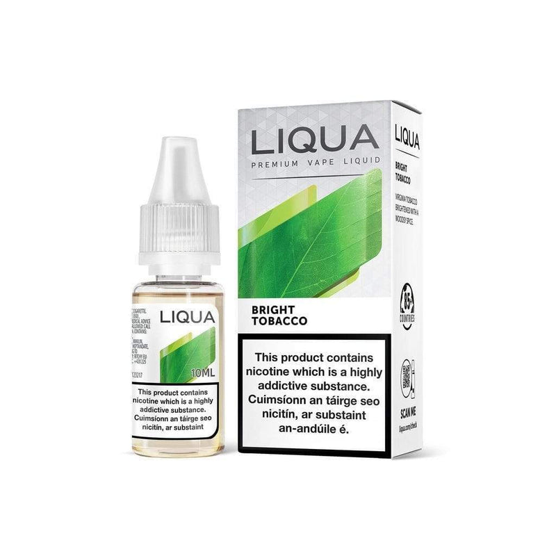 LIQUA ELEMENTS 10ml Liquid - Bright Tobacco - Tobacco Series The Vape Life LIQUA ELEMENTS 10ml Liquid - Bright Tobacco - Tobacco Series The Vape Life